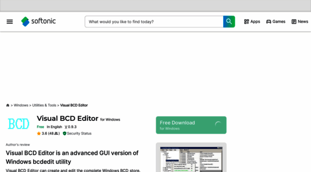 visual-bcd-editor.en.softonic.com
