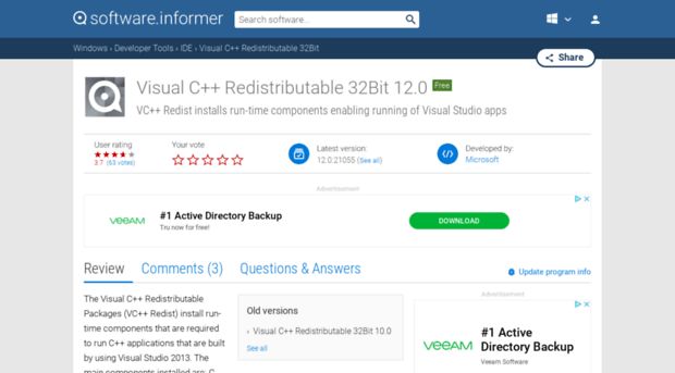 visual-c-redistributable-32bit.software.informer.com