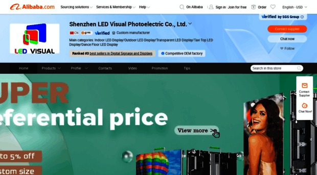 visual-leds.en.alibaba.com