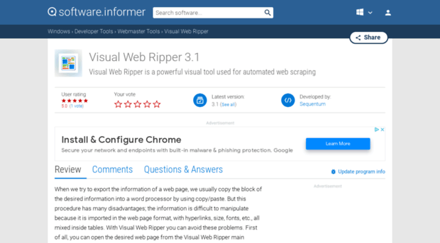 visual-web-ripper.informer.com