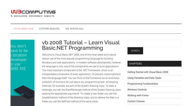 visualbasic.w3computing.com