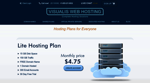 visualiswebhosting.com