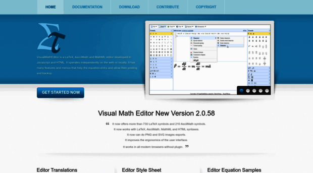 visualmatheditor.equatheque.net