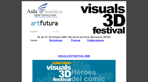 visuals3dfestival.org