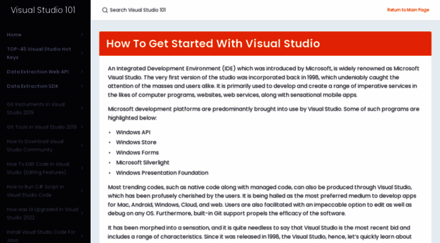 visualstudio101.com