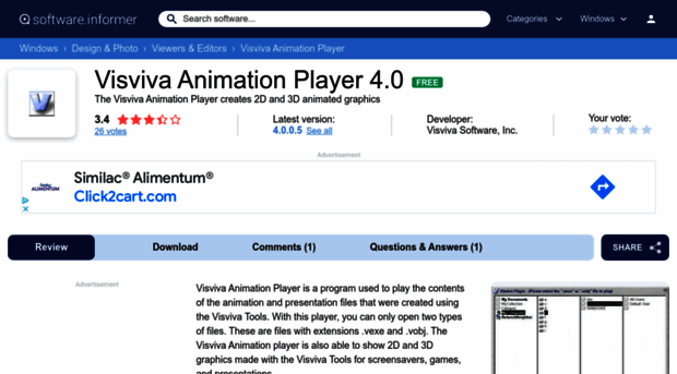 visviva-animation-player.software.informer.com