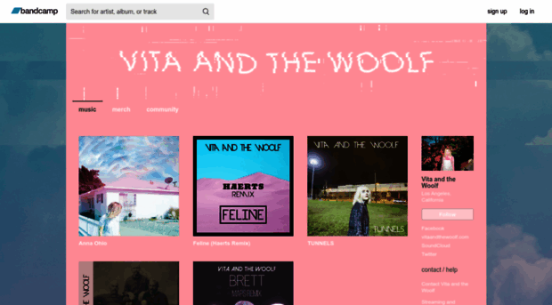 vitaandthewoolf.bandcamp.com