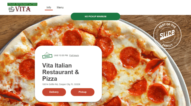 vitaitalianrestaurantpizza.com