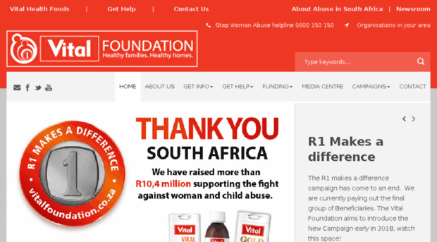 vitalfoundation.co.za