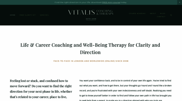 vitaliscoaching.com