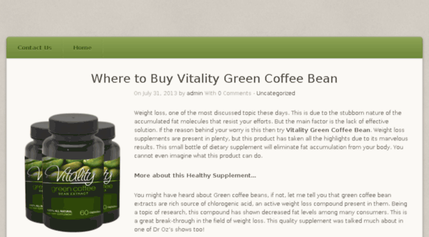 vitalitygreencoffeebean.com