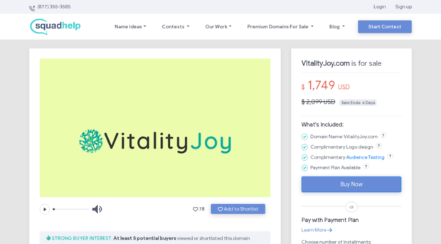 vitalityjoy.com