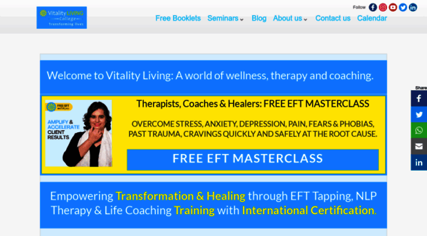 vitalitylivingcollege.info