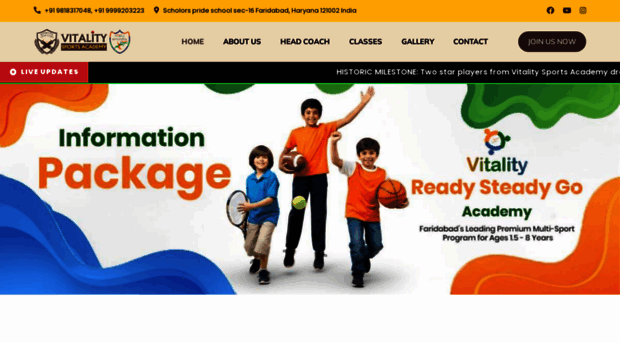vitalitysportsacademy.in