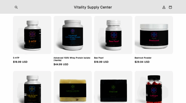 vitalitysupply.net
