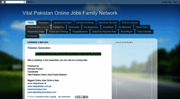 vitalpakistanonlinejobsfamilynetwork.blogspot.com
