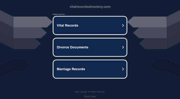 vitalrecordsdirectory.com