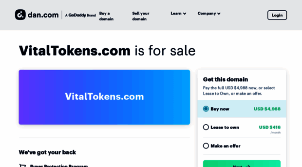 vitaltokens.com