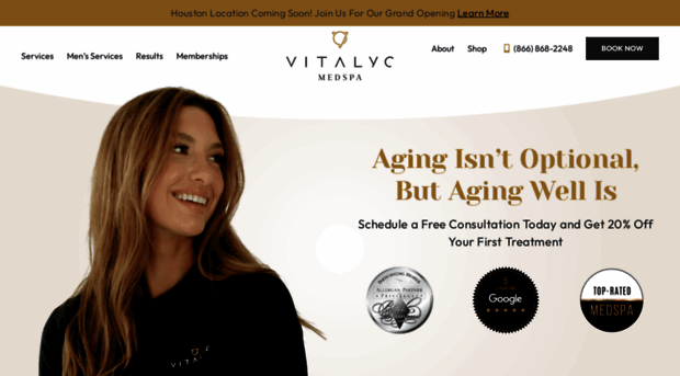 vitalycmedspa.com