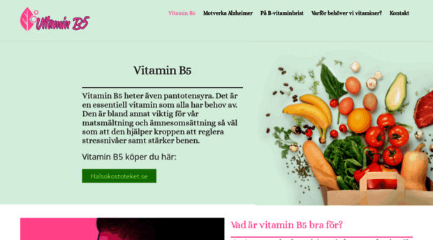 vitaminb5.se