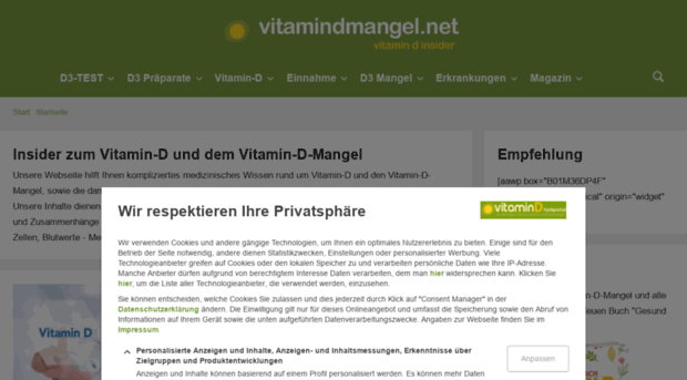 vitamindmangel.net