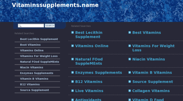vitaminssupplements.name