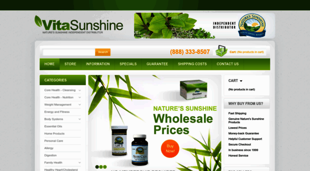 vitasunshine.com