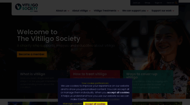 vitiligosociety.org