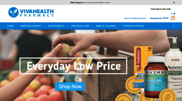 vivahealthstore.com