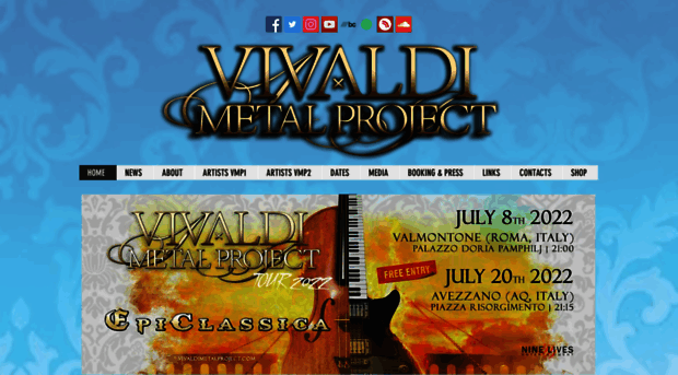 vivaldimetalproject.com