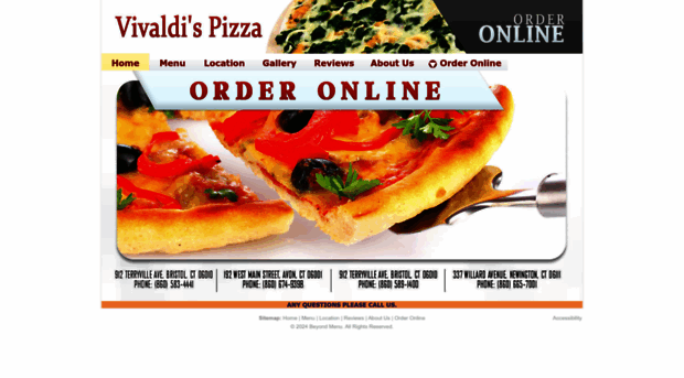 vivaldispizzact.com