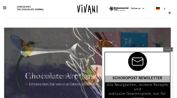 vivani-schokolade.de