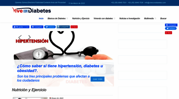 vivecondiabetes.com