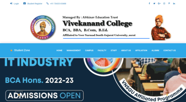 vivekanandcollege.co.in