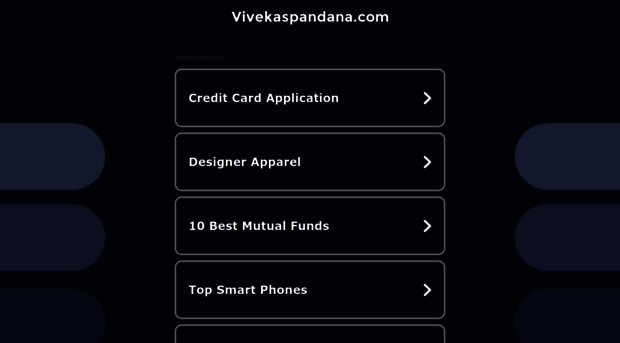 vivekaspandana.com