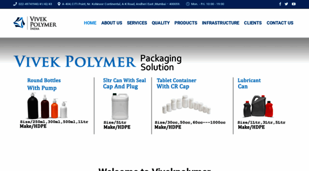 vivekpolymer.com