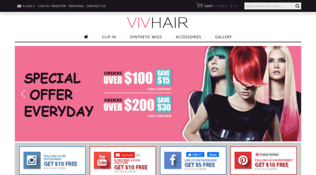 vivhair.com