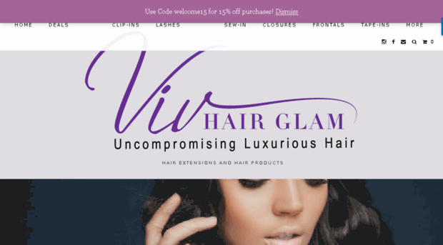 vivhairglam.com