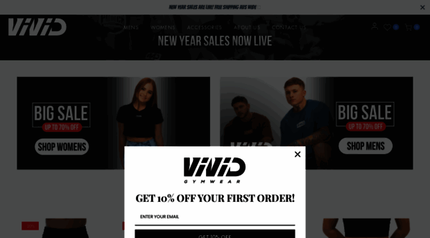 vividgymwear.com