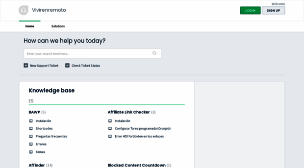vivirenremoto.freshdesk.com