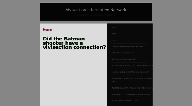 vivisectioninformation.com