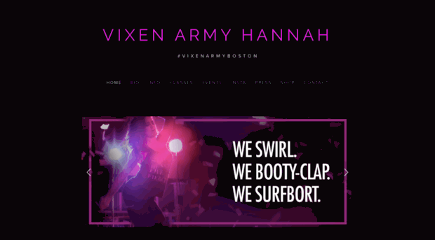 vixenarmyhannah.com