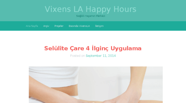 vixenslahappyhours.com