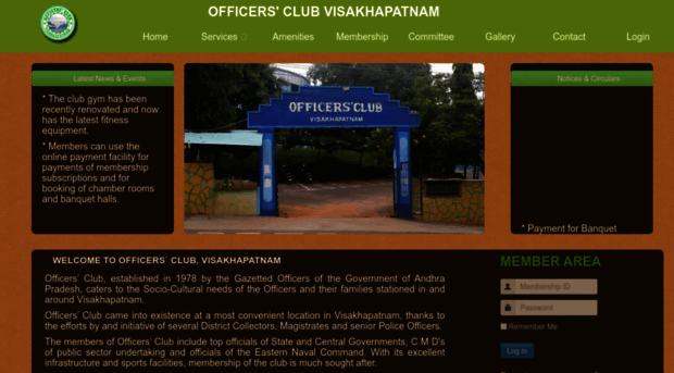 vizagofficersclub.com