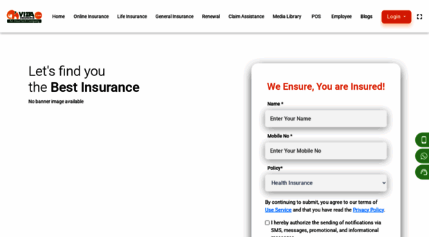 vizzainsurance.com