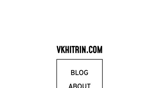 vkhitrin.com