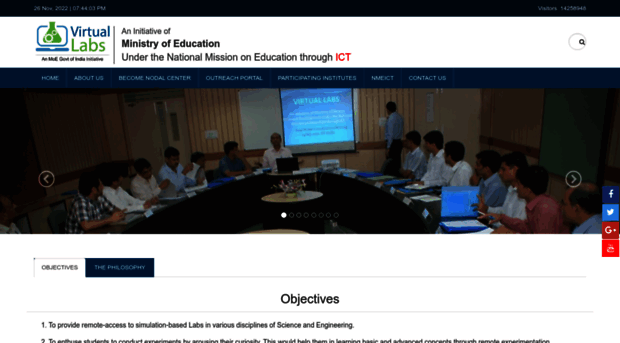Vlabs.ac.in - Virtual Labs - V Labs