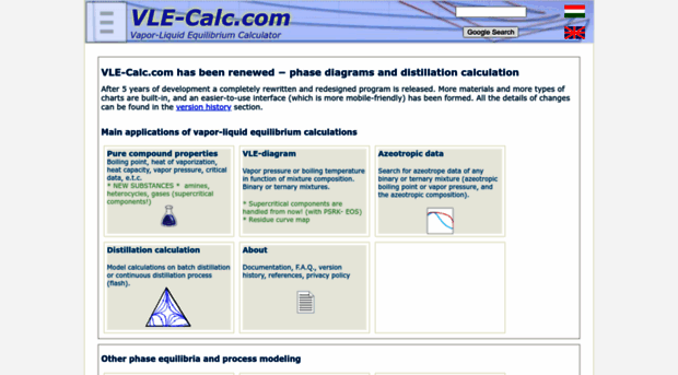 vle-calc.com