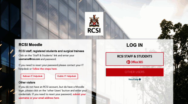 vle.rcsi.com