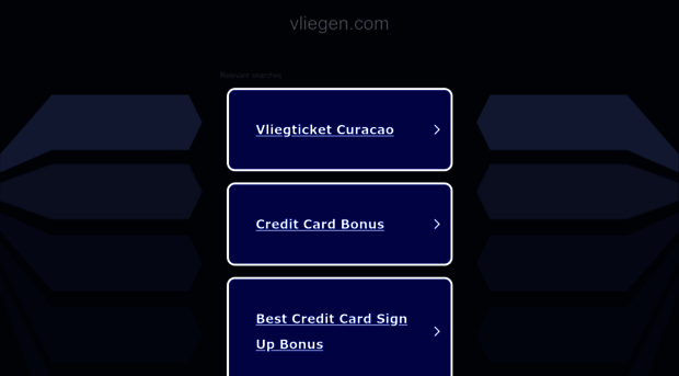 vliegen.com